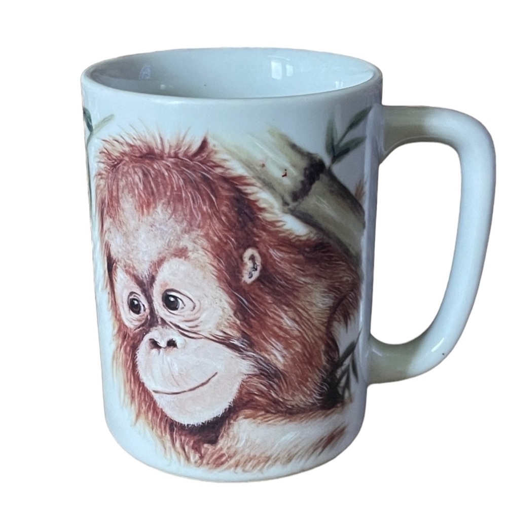 Otagiri Japan Monkey with Bamboo Coffee Mug